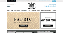 Desktop Screenshot of lsfabrics.com